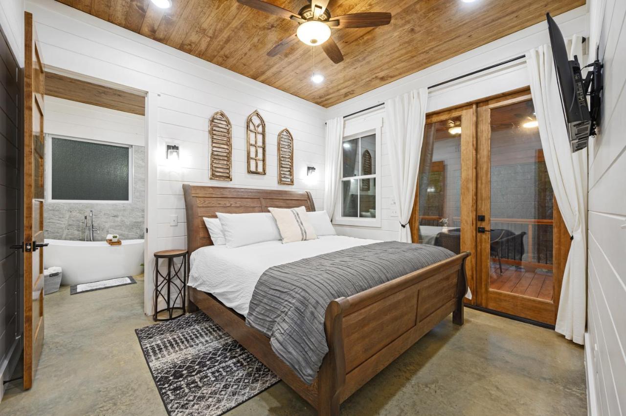 Bella Luna Cabin - Cozy Farmhouse Cabin, Private Deck, Swing Set, Fire Pit, Hot Tub Villa Broken Bow Luaran gambar
