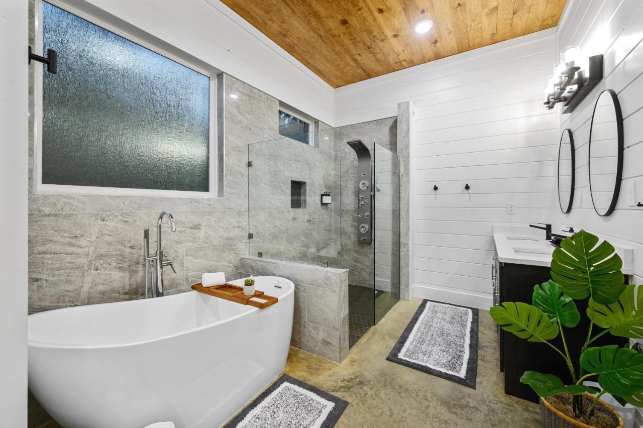 Bella Luna Cabin - Cozy Farmhouse Cabin, Private Deck, Swing Set, Fire Pit, Hot Tub Villa Broken Bow Luaran gambar
