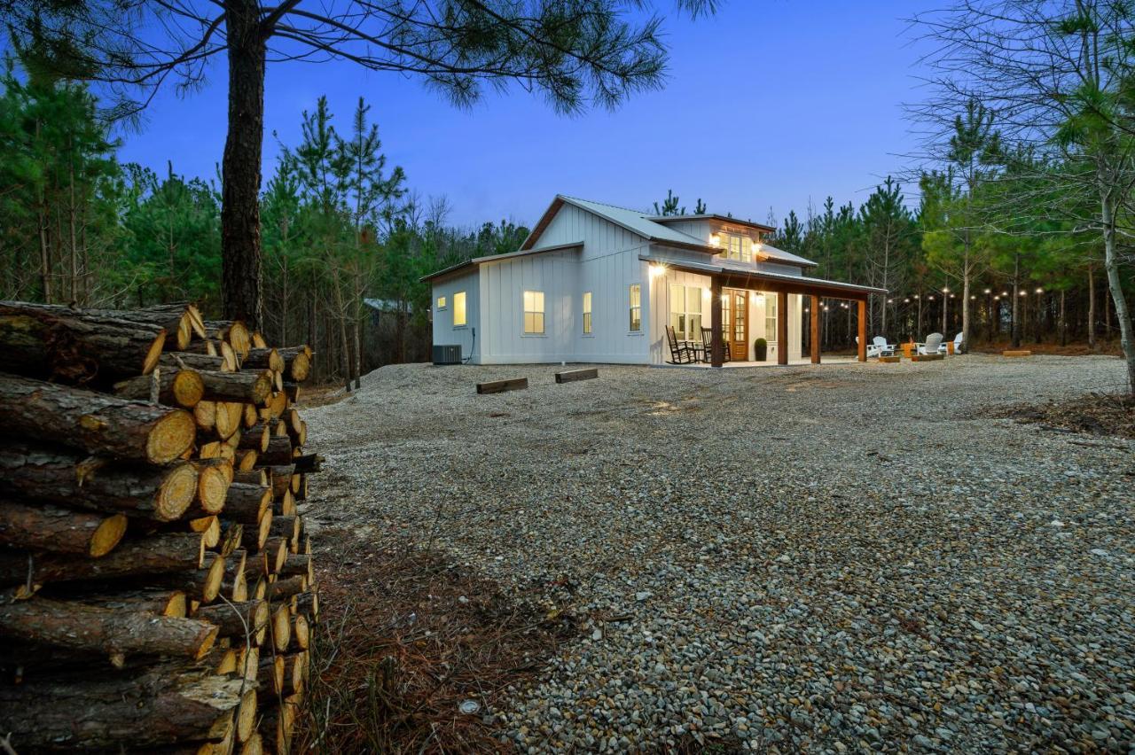 Bella Luna Cabin - Cozy Farmhouse Cabin, Private Deck, Swing Set, Fire Pit, Hot Tub Villa Broken Bow Luaran gambar